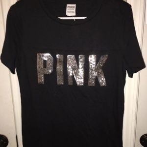 VS pink bling tee